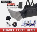 Travel Foot Rest Footrest Leg Pillow Airplane Flight Foam Cushion Sling Hammock