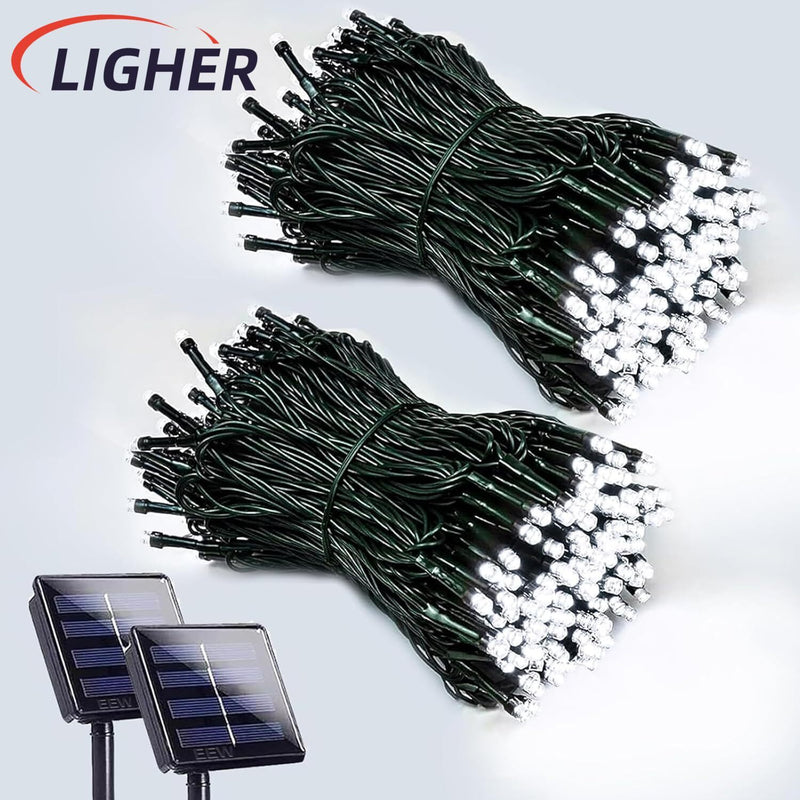 Solar Fairy String Lights 100LED 12Meter