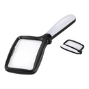 nzmegabuy Tobegiga folding rectangular magnifying glass with 3X lens and 5 dimmable LED lights for low vision reading