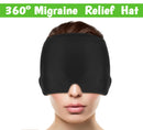 New 360° Migraine Relief Hat Ice Headache Wrap on Afterpay