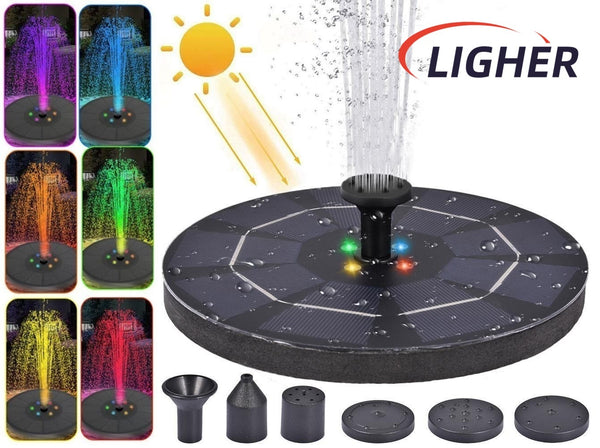 Solar Water Fountain