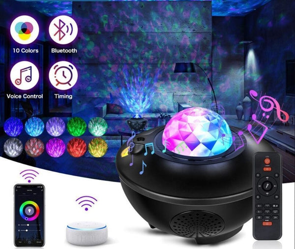 Open gallery Galaxy Starlight Projector with Speaker