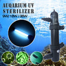 Hopar® 9W Aquarium & Pond UV Sterilizer – Fish Tank Algae & Bacteria Control