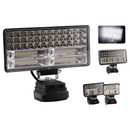 nzmegabuy LED work light for Makita 18V battery with adjustable angle, USB ports, and bright 5000K white illumination.