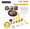 15PCS Car Radiator Coolant Refill Funnel Kit