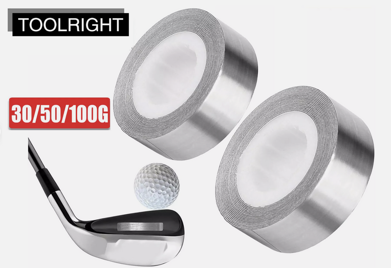 1 Roll Golf Adhesive Lead Tape  * 3 Sizes