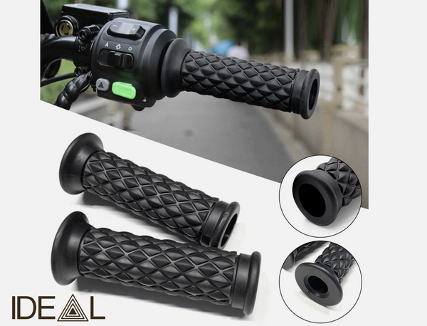 Motorcycle Rubber Gel Hand Grips universal