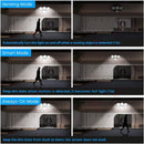 Solar light -- 4 head 192 LED Motion Sensor Light Outdoor Garden Wall Security