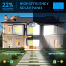 Solar light -- 4 head 192 LED Motion Sensor Light Outdoor Garden Wall Security