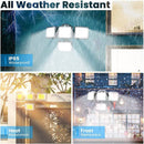 Solar light -- 4 head 192 LED Motion Sensor Light Outdoor Garden Wall Security