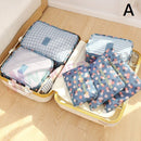 Travel Organiser Clothes Bag 6PC SET * 8 Colors