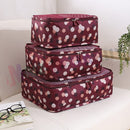 Travel Organiser Clothes Bag 6PC SET * 8 Colors