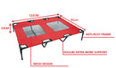 Heavy Duty Pet Dog Bed Trampoline Hammock Canvas * Red *3 Sizes
