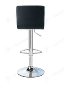 Black PU Leather Gas Lift Bar Stools – Set of 2 or 4