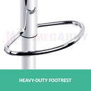 Black PU Leather Gas Lift Bar Stools – Set of 2 or 4