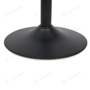 nzmegabuy bar stool base with a sleek black circular pedestal and protective floor ring for stability