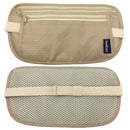 Travel Wallet Security Waist Pouch Belt Passport *Black