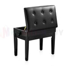 Piano Leather Stool - Height Adjustable