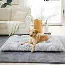 Dog Cat Calming Bed Pet Light Grey * 3 Sizes