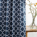 Blockout Curtain Eyelet  2PC Moroccan Navy Blue * 4 Sizes