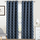 Blockout Curtain Eyelet  2PC Moroccan Navy Blue * 4 Sizes