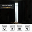 New curtains Blockout readymade Black * Eyelets   4 sizes