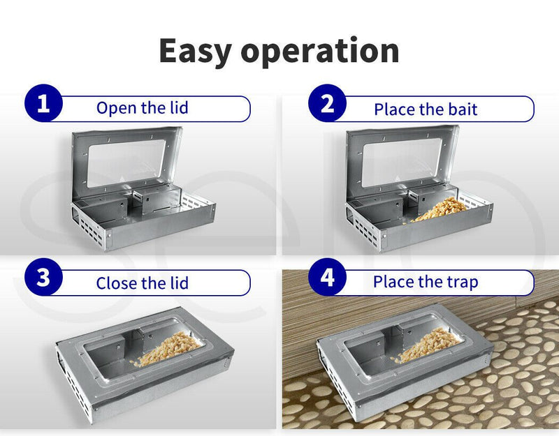 Multiple Catch Mouse Trap self Catching Rodent * 1 & 2 Pieces