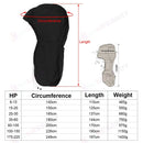 600D Tough Full Outboard Boat Motor Engine Cover Dust Rain Protection * 5 Sizes