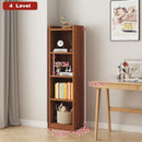 Bookcase Display Shelf Storage Cabinet Stand Home Office Bookshelf  * Dark Brown