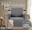 Sofa Covers Quilted Couch Lounge Protector  Waterproof ' Dark Grey *4 Sizes