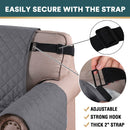 Sofa Covers Quilted Couch Lounge Protector  Waterproof ' Dark Grey *4 Sizes