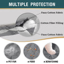 Sofa Covers Quilted Couch Lounge Protector  Waterproof ' Dark Grey *4 Sizes