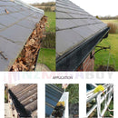 Outdoor Gutter Brush Guard Protector Filter Leaf Twigs Black 100mm  6PC/12PC