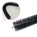 Outdoor Gutter Brush Guard Protector Filter Leaf Twigs Black 100mm  6PC/12PC