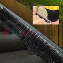 Outdoor Gutter Brush Guard Protector Filter Leaf Twigs Black 100mm  6PC/12PC