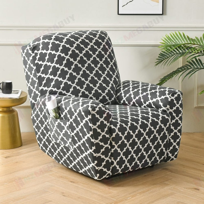 Recliner Chair Cover * Moroccan Grey