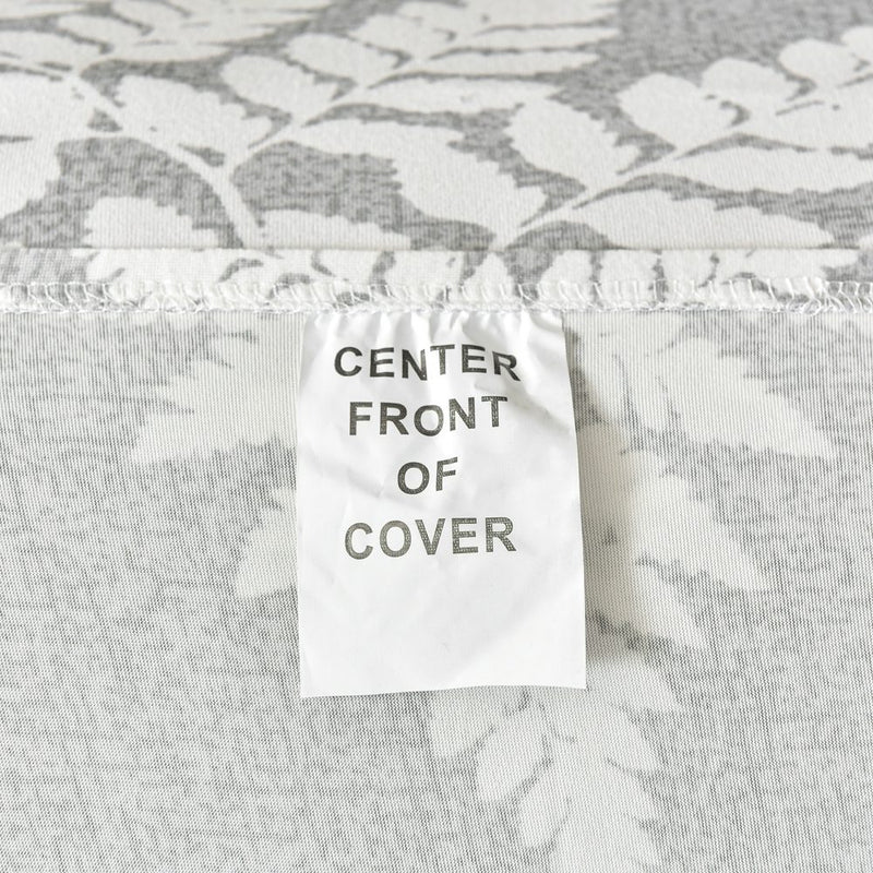 Recliner Chair Cover * Monochrome Foliage