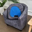 Tub Chair Cover + Cushion Cover Mia Grey * 2 Sizes