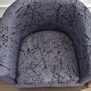 Tub Chair Cover + Cushion Cover Mia Grey * 2 Sizes