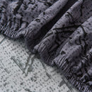 Tub Chair Cover + Cushion Cover Mia Grey * 2 Sizes