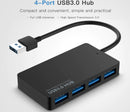USB C HUB 3.0 4-Port Multi-Splitter OTG Adapter for Laptop Mac PC Android