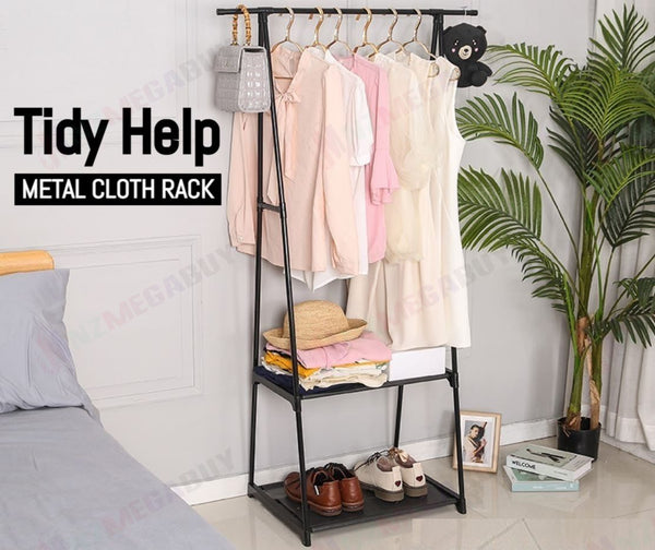 SINGLE POLE CLOTHES RACK