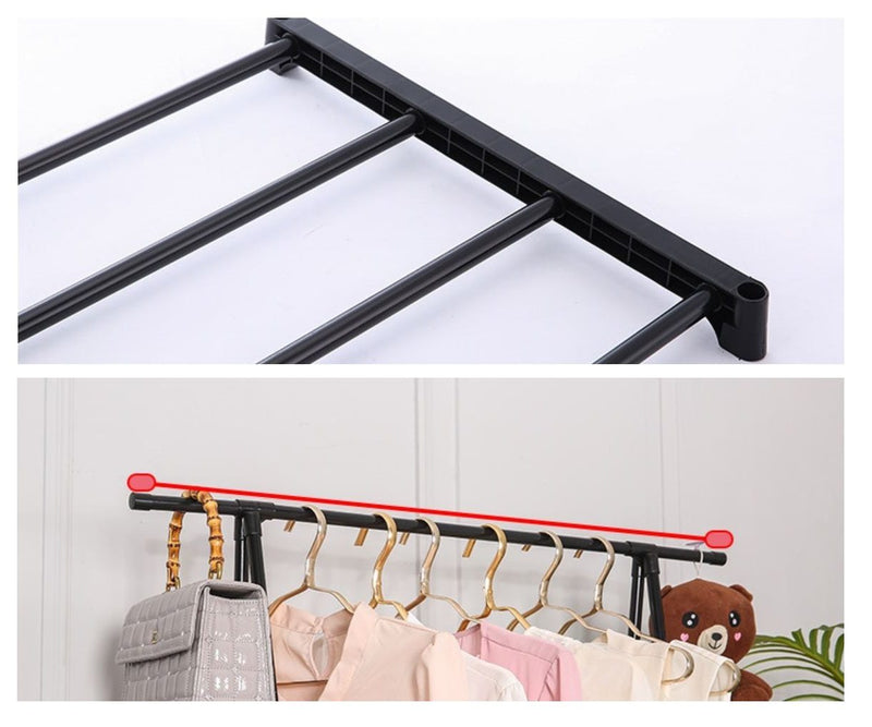 SINGLE POLE CLOTHES RACK