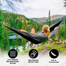 Single Camping Hammock – Black
