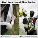 Double Camping Hammock – Black