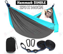 Single Camping Hammock – Black
