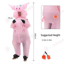 Inflatable Pig Costume Adult Blow Up Pig Halloween Costumes
