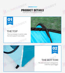 Pop Up Beach Tent Canopy UV Camping Fishing Mesh Sun Shade Shelter 4 Persons