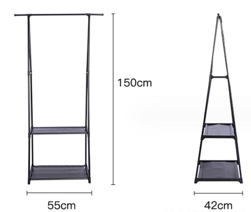 SINGLE POLE CLOTHES RACK