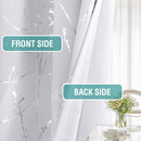 Brand New Blockout Curtain Eyelet *2pc readymade" 2 sizes  *White